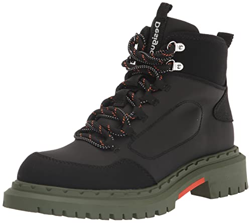 Desigual Damen Shoes_Trekking_INCA Hiking Shoe, Black, 41 EU Desigual Damen Shoes_Trekking_INCA Hiking Shoe, Black, 41 EU von Desigual