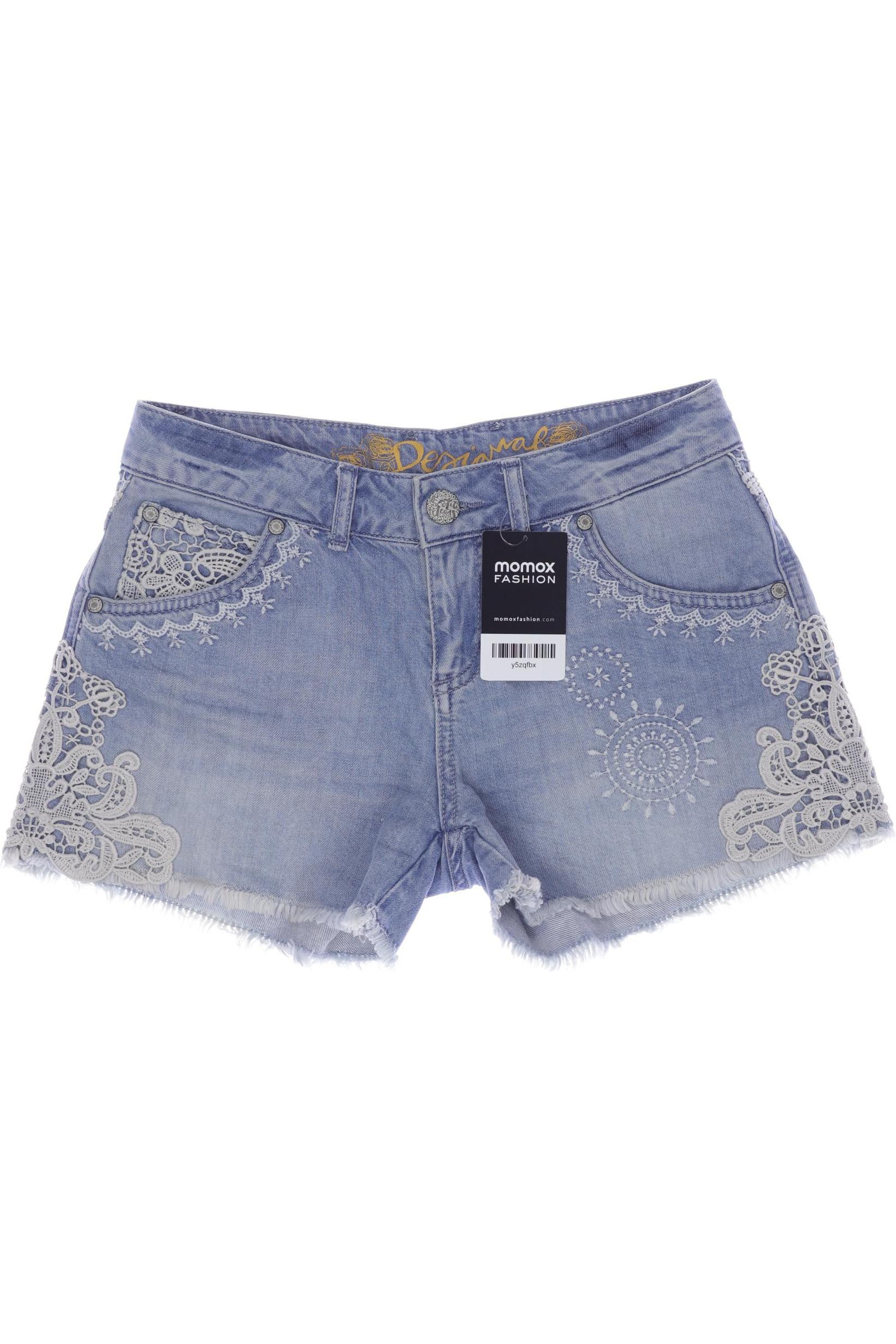 Desigual Damen Shorts, hellblau von Desigual