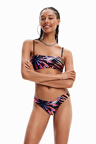 Desigual Damen Swim_playa Damen Shorts, Schwarz, L EU von Desigual