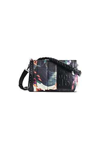 Desigual Damen Tasche Rucksack Shopper Umhängetasche Schultertasche Schultertasche Logoschriftzug Synthetik gemustert umhängetasche handtasche tasche von Desigual