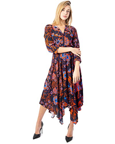 Desigual Damen Vest_Hudson Kleid, Orange (Sunset 7026), (Herstellergröße:42) von Desigual