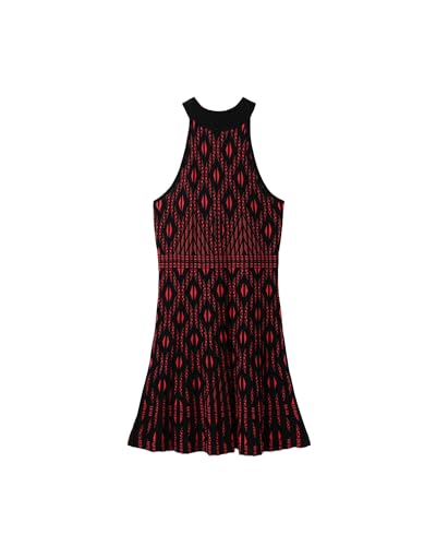 Desigual Damen Vest_el Havre Dress, Rot, L EU von Desigual