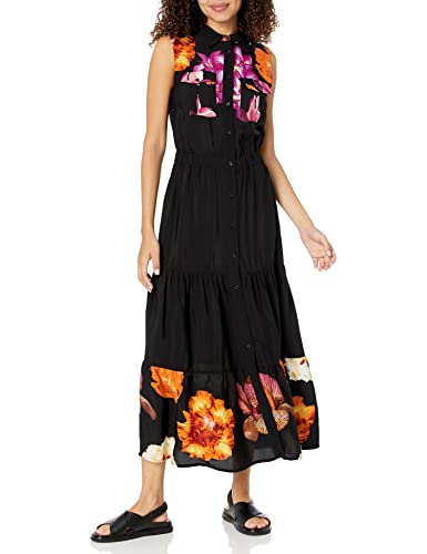 Desigual Damen Vest_suiza-lacroix 2000 Dress, Schwarz, S EU von Desigual