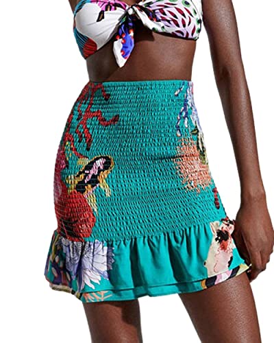 Desigual Damen fal_driedra berwurf f r Schwimmbekleidung, Blau, L EU von Desigual