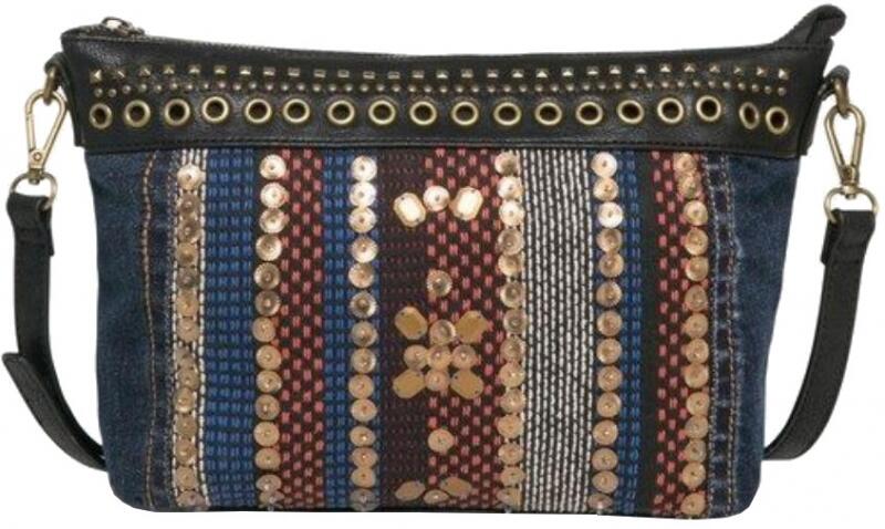 Desigual - Desigual Bols Catania Silverly Damentasche negro Multicolor von Desigual