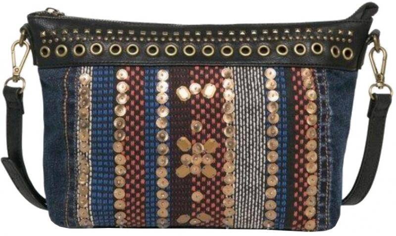 Desigual - Desigual Bols Catania Silverly Damentasche negro Multicolor von Desigual