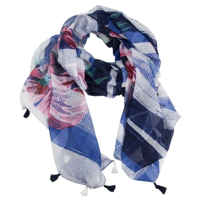 Desigual - Desigual Foulard Equilibrium Damenschal navy Multicolor von Desigual