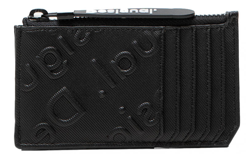 Desigual - Desigual Mone Colorama Card Zip schwarz Schwarz von Desigual