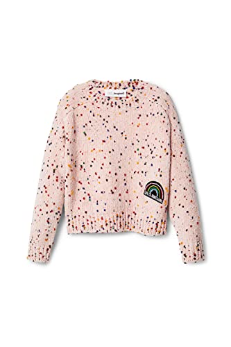 Desigual Fille Jers_alaska 3067 Candy Pink Pull pull, Rouge, 2022-07-08 00:00:00 EU von Desigual