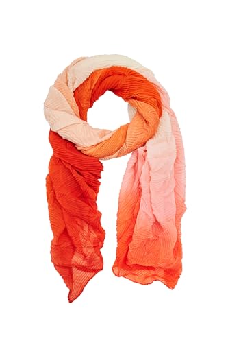 Desigual Fou_Flow RECTANGL Foulard, Orange, One Size von Desigual