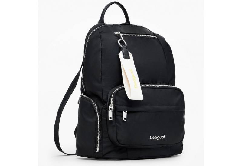 Desigual Freizeitrucksack Desigual Damen Rucksack Priori Chester Maxi Black (1-tlg) von Desigual