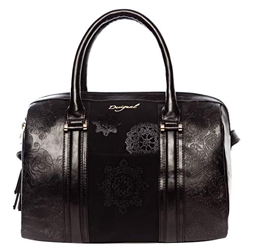 Desigual Frühstücksschalen Malta, Schultertasche, Schwarz - Noir (2000 Negro) - Größe: Taille Unique von Desigual