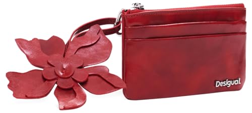 Desigual Für Damen Mone_Reprise Red Valent Bi-Fold Wallet, Rot von Desigual
