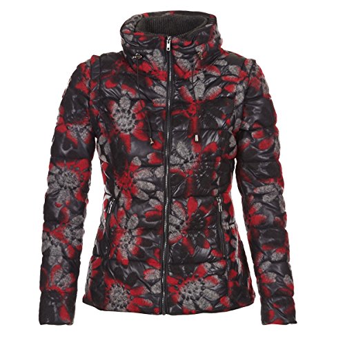 Desigual GRAMA Mäntel Damen Rot - DE 40 (EU 42) - Daunenjacken von Desigual