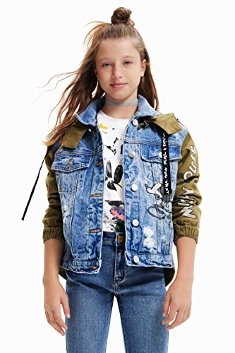 Desigual Girl's 4003 Verde Militar CHAQ_Mickey, Green, 6 Years von Desigual