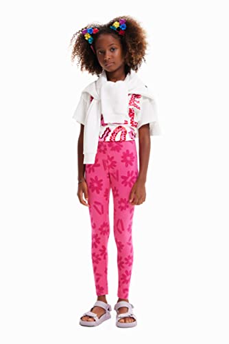 Desigual Girl's Bubble Leggings, Red, L Desigual Girl's Bubble Leggings, Red, L von Desigual