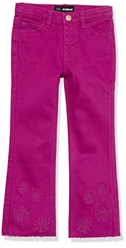 Desigual Girl's Kids TOP-Bottoms-EXTERI Casual Pants, Red, 9/10 von Desigual