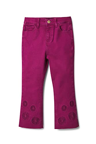 Desigual Girl's Kids TOP-Bottoms-EXTERIO Casual Pants, Red, 3/4 von Desigual