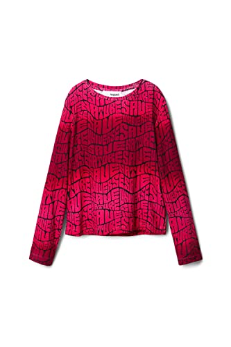 Desigual Girl's TS_Luciana 3002 Fuchsia Shirt, Red, 13/14 von Desigual