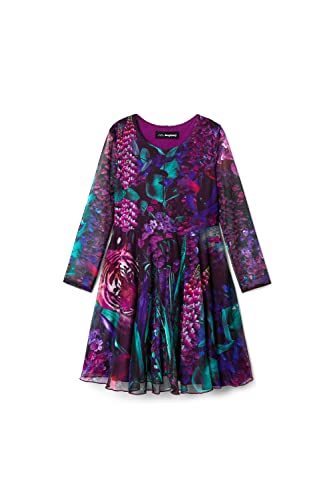 Desigual Girl's Vest_Aguirre 2000 Black Dress, Morocco, 3/4 von Desigual