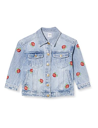 Desigual Girls CHAQ_Azucena Jeansjacke, Blue, 7/8 von Desigual