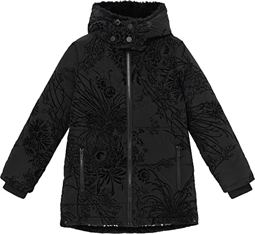 Desigual Girls CHAQ_Moselle Jacket, Black, 11/12 von Desigual