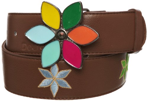 Desigual Gürtel Flores braun 95 cm von Desigual