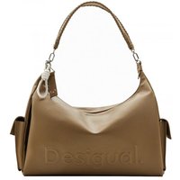 Desigual Half Logo 24 Kaki Brasilia - Schultertasche 40.5 cm von Desigual