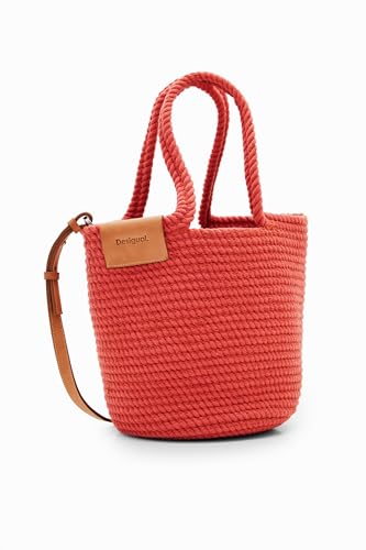 Desigual Handtasche, korallenrot von Desigual