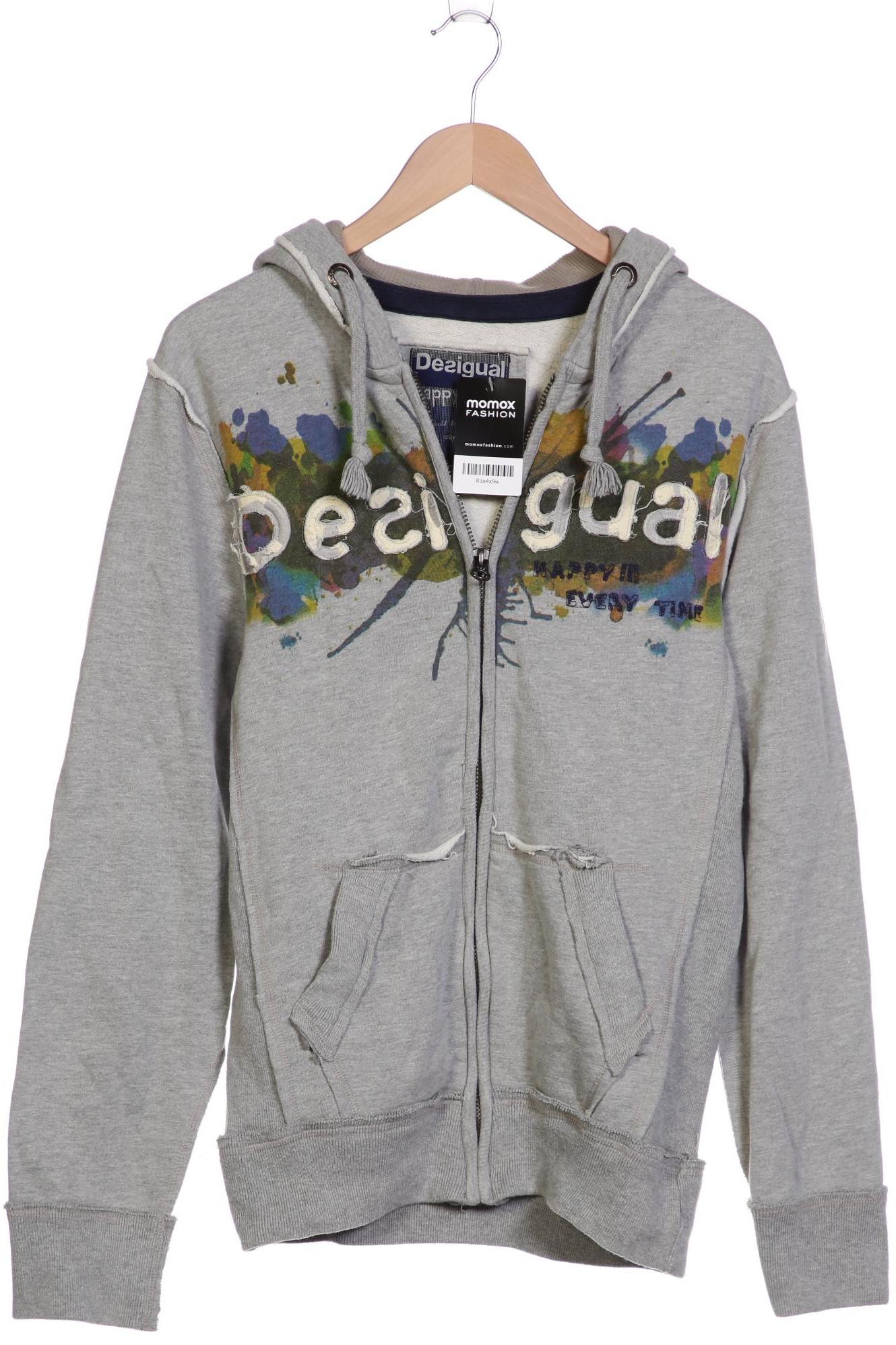 Desigual Herren Kapuzenpullover, grau von Desigual