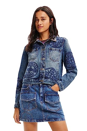 Desigual JACKET_LORETO, 5053 DENIM MEDIUM WASH, L von Desigual