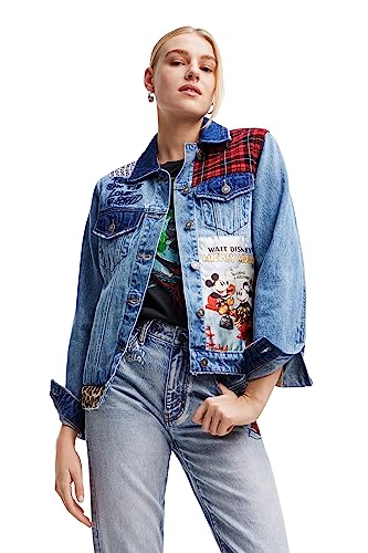 Desigual JACKET_MICKEY, 5053 DENIM MEDIUM WASH, M von Desigual