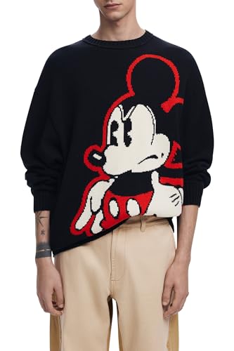 Desigual JERS_Swindon_Mickey, 2000 Black, XXL von Desigual