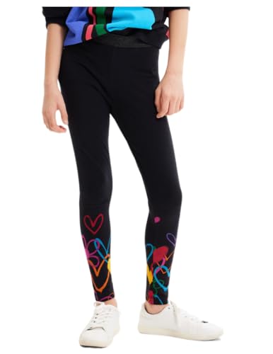 Desigual Legging_FERN, L, 2000 Black von Desigual