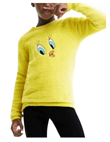 Desigual Mädchen Jers_piolin 8022 Yellow Sun Pullover Sweater, Gelb, 3/4 von Desigual