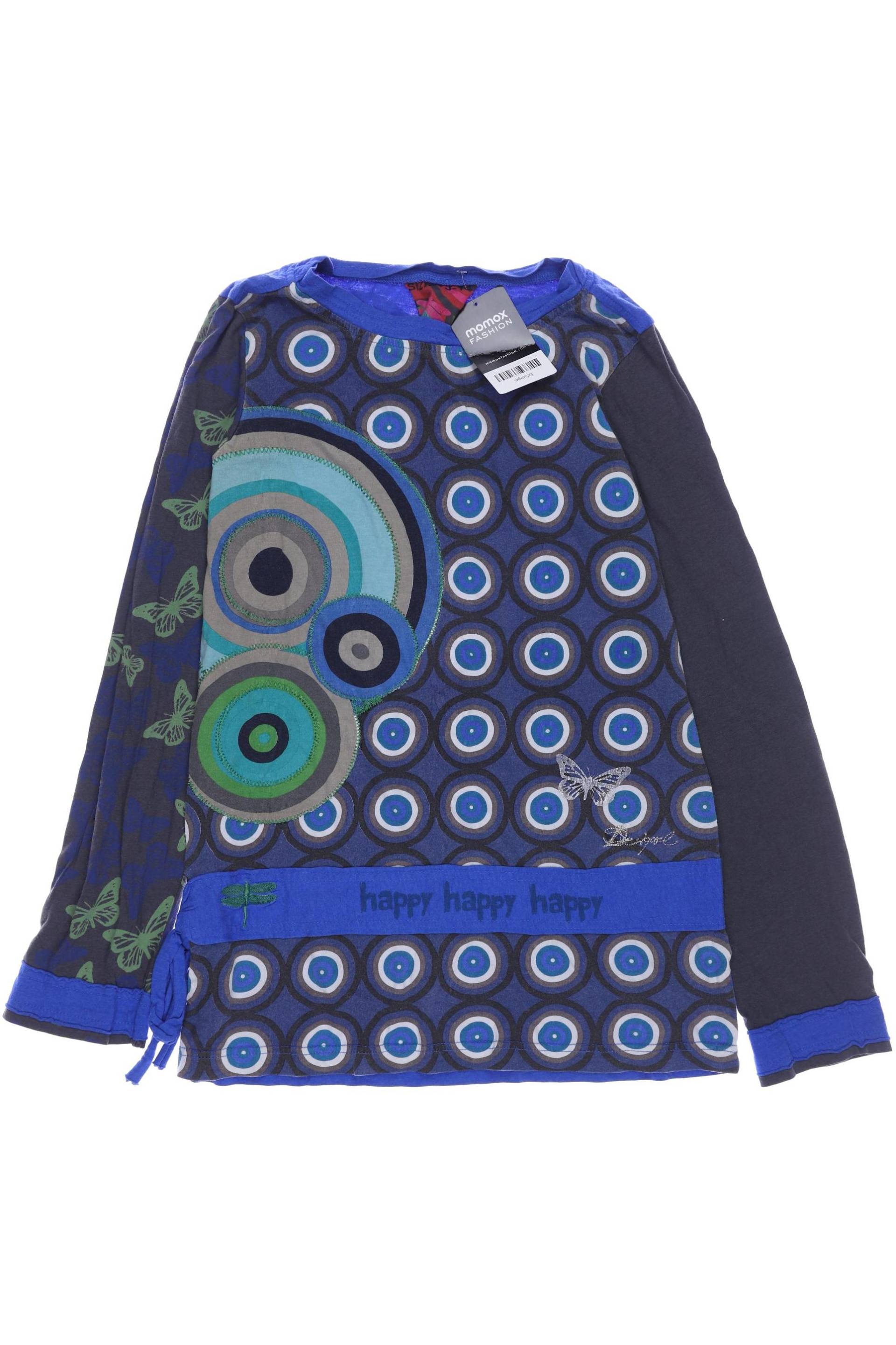 Desigual Mädchen Langarmshirt, blau von Desigual