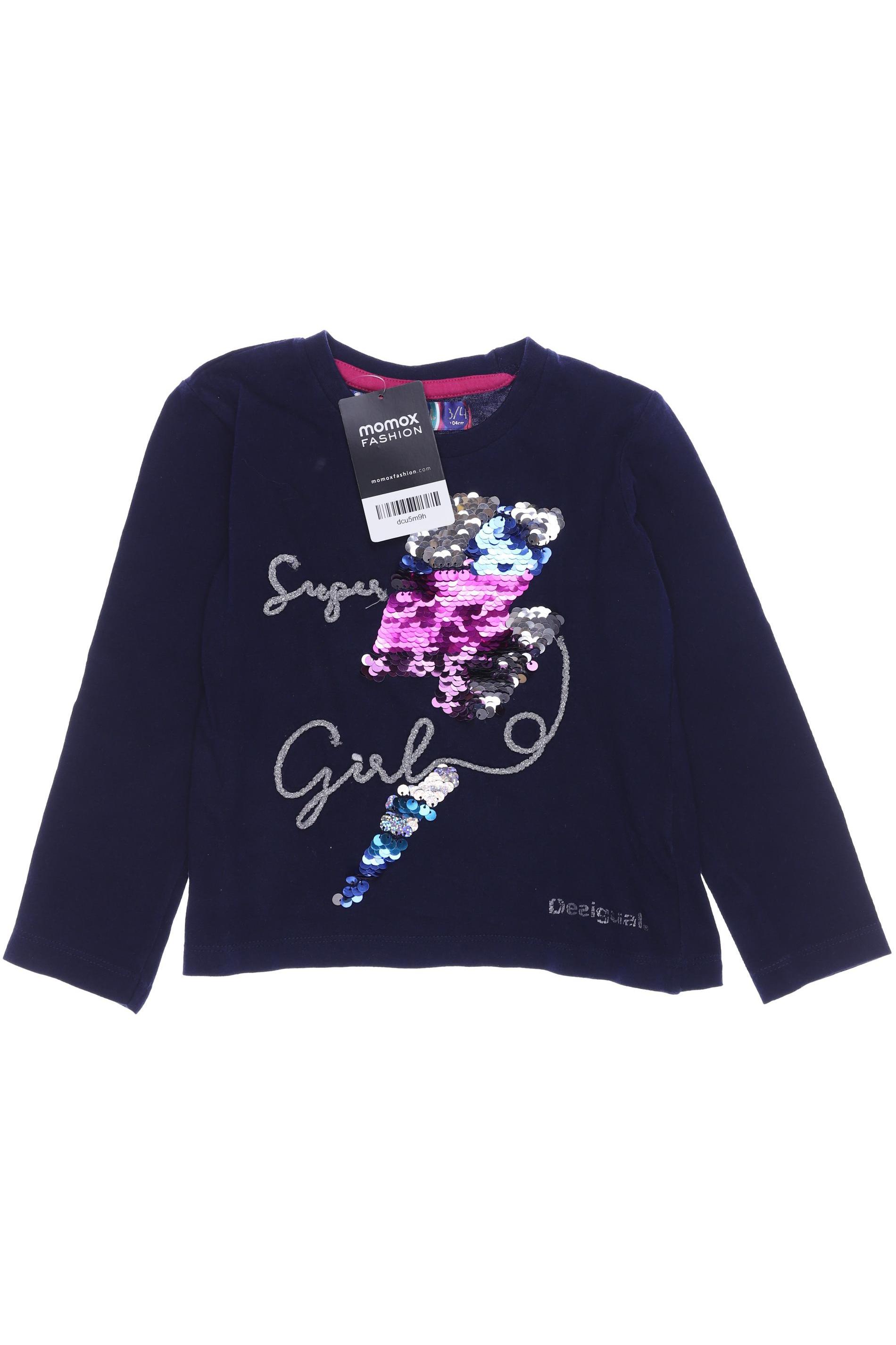 Desigual Mädchen Langarmshirt, marineblau von Desigual