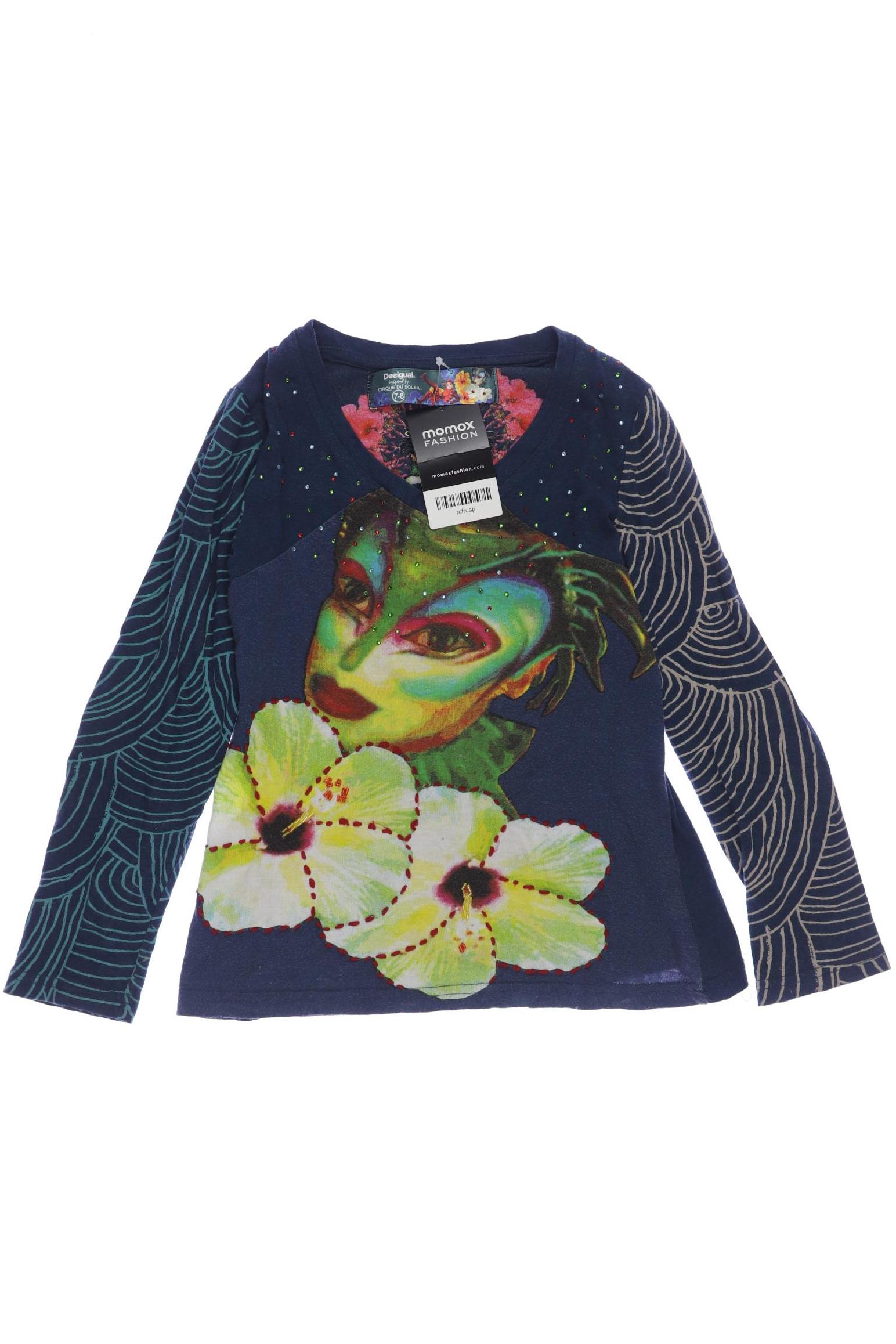 Desigual Mädchen Langarmshirt, marineblau von Desigual