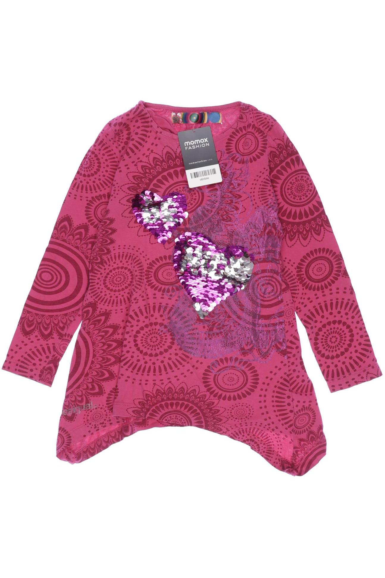 Desigual Mädchen Langarmshirt, pink von Desigual