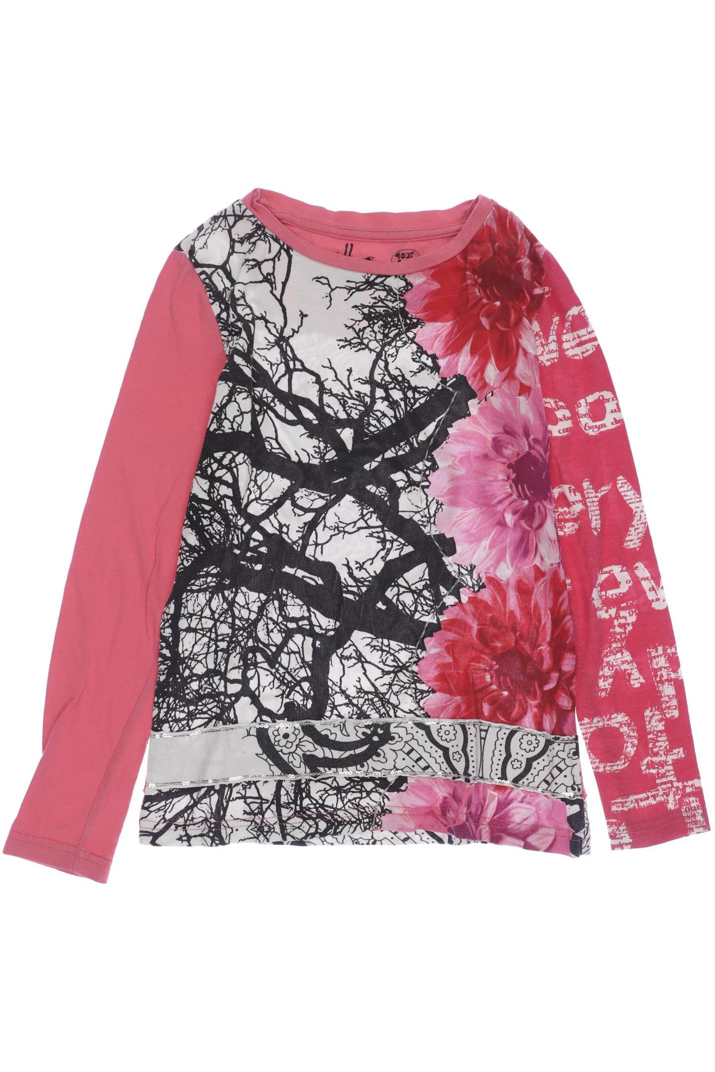 Desigual Mädchen Langarmshirt, pink von Desigual