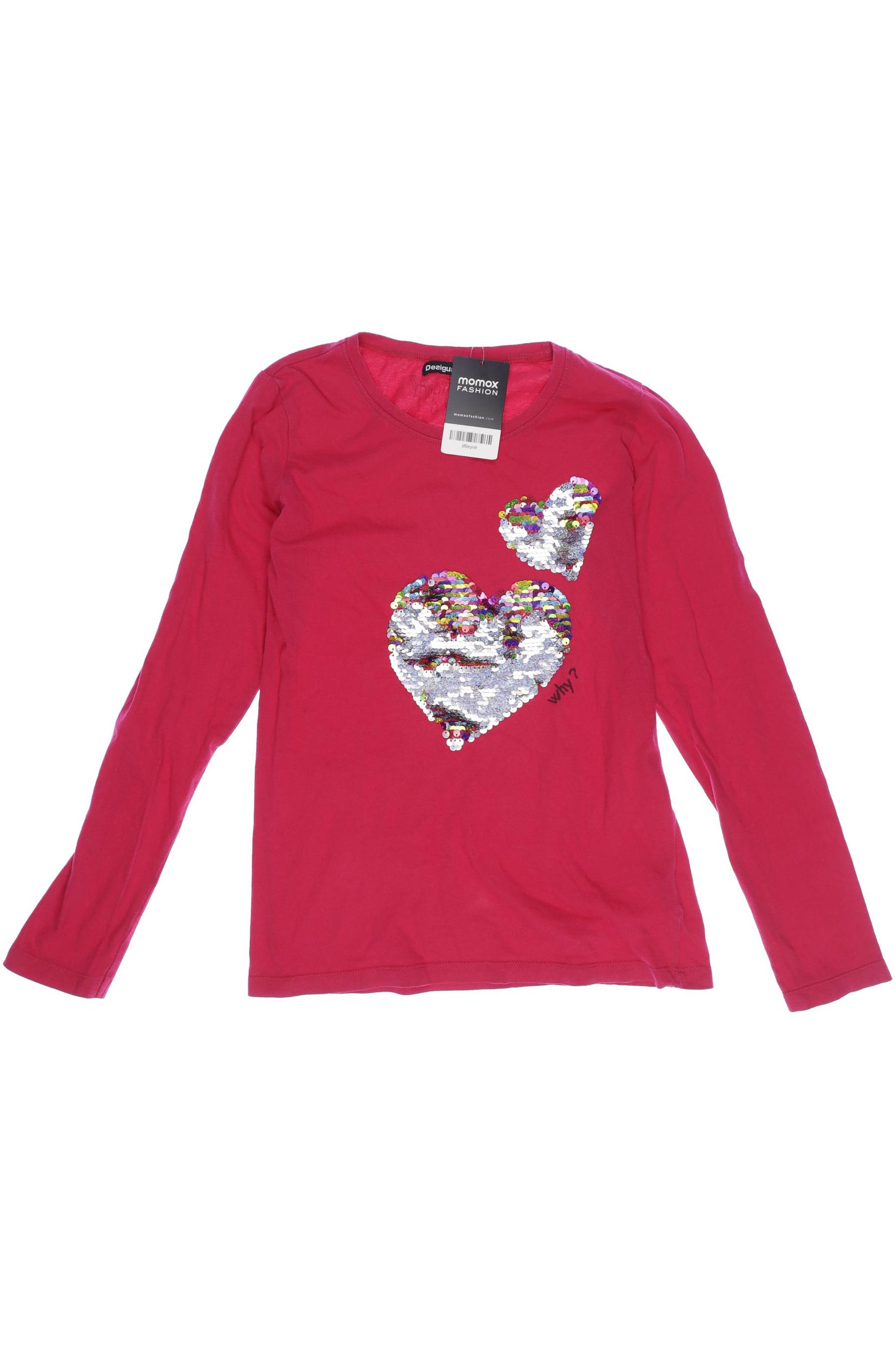 Desigual Mädchen Langarmshirt, pink von Desigual