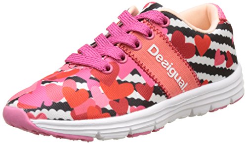 Desigual Mädchen Step Tra Sneakers, Pink (pink 3200) von Desigual