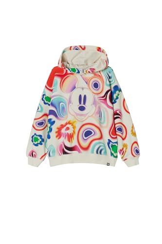 Desigual Mädchen Sweat_Calista Mickey Sweatshirt, Weiß, 12 Jahre EU von Desigual