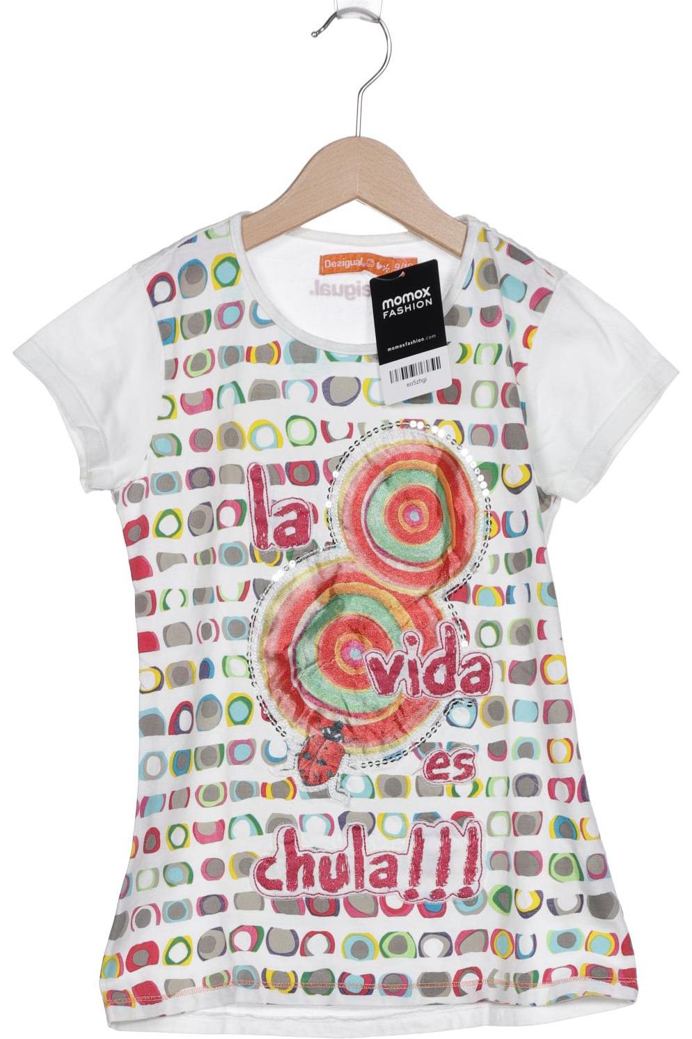 Desigual Mädchen T-Shirt, cremeweiß von Desigual