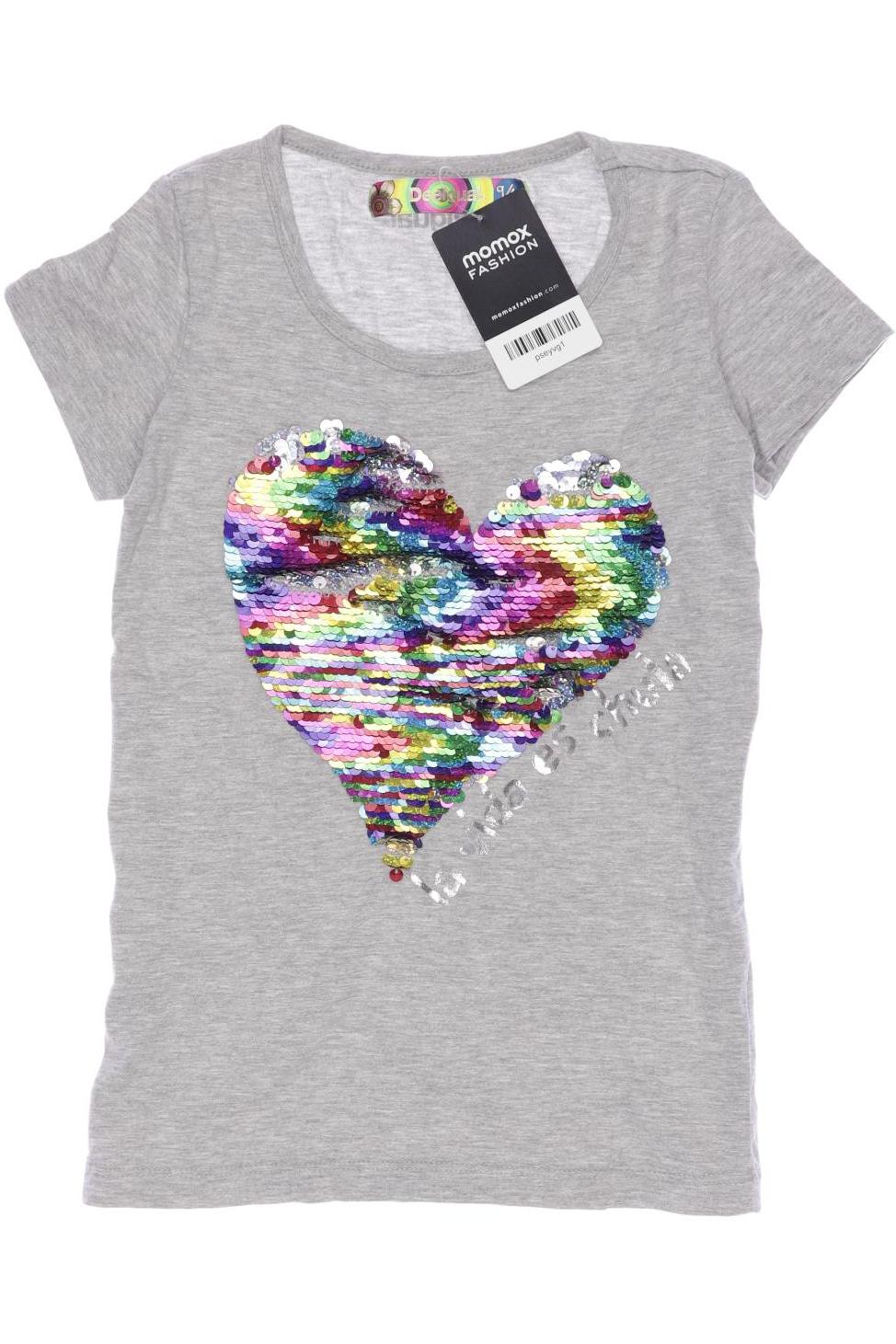 Desigual Mädchen T-Shirt, grau von Desigual