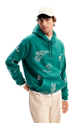 Desigual Man Template 3 Co, 4044 Verde NAPOLES, L von Desigual