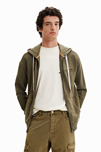 Desigual Men's 4007 London Green Sweat_NITON, L von Desigual