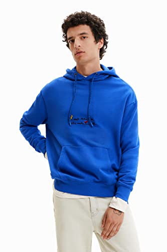 Desigual Men's 5036 Blue KLEIN Sweat_POL, XL von Desigual