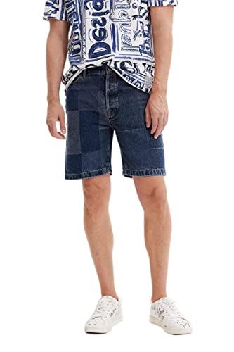 Desigual Men's Marce 5008 Denim Dark Jeans, Blue, 36 von Desigual