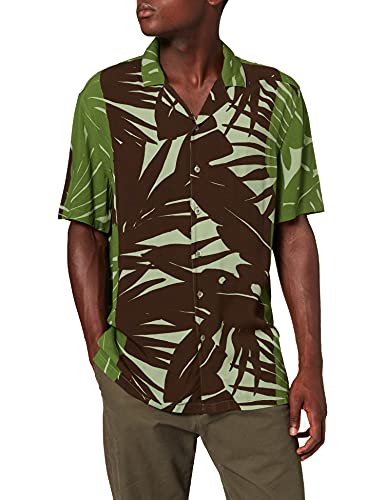 Desigual Mens CAM_ANTO Button Down Shirt, Green, S Desigual Mens CAM_ANTO Button Down Shirt, Green, S von Desigual